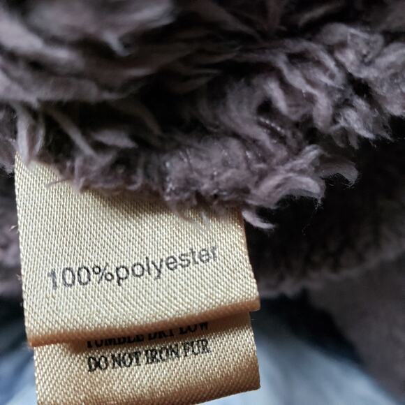 True Grit Sherpa Collared Soft Quarter Zip Front Pullover Long Sleeves Jacket - Picture 11 of 11